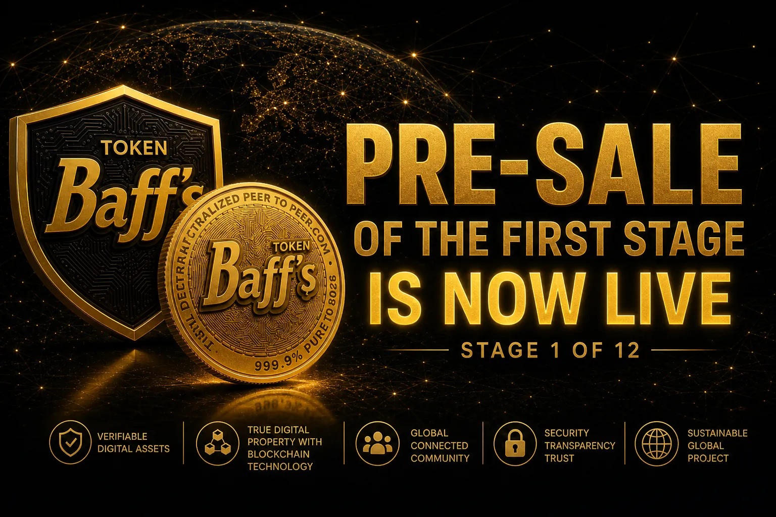 Pre-sale of the first stage is now live
